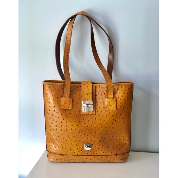 dooney and bourke ostrich tote